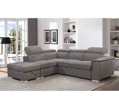 Malta Corner Sofa Bed with Storage