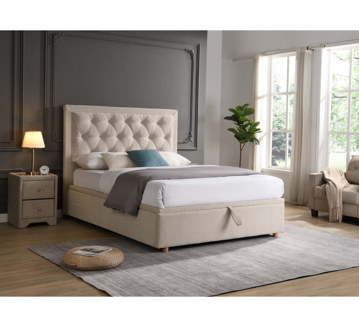 Grace Fabric Headboard