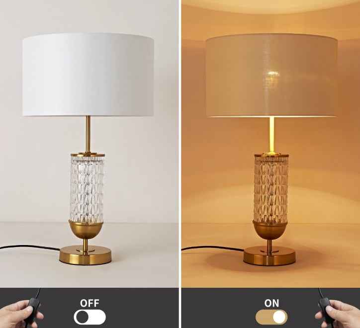 Aria Gold Lamp