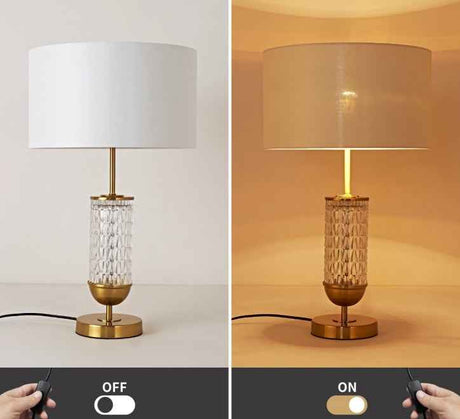 showing light temperature on the stunning aria lamp furniture store ni