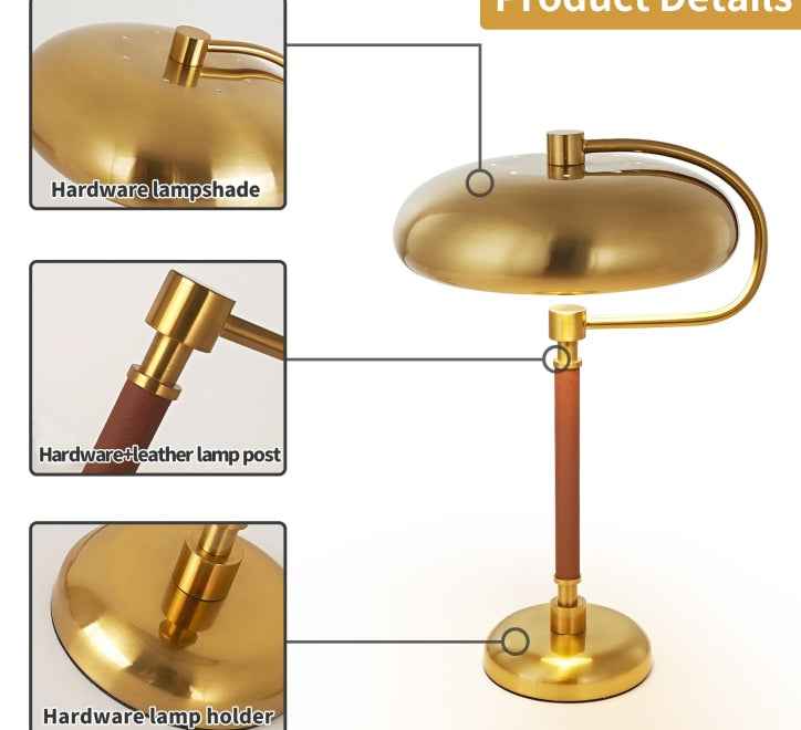 Vermilion Table Lamp