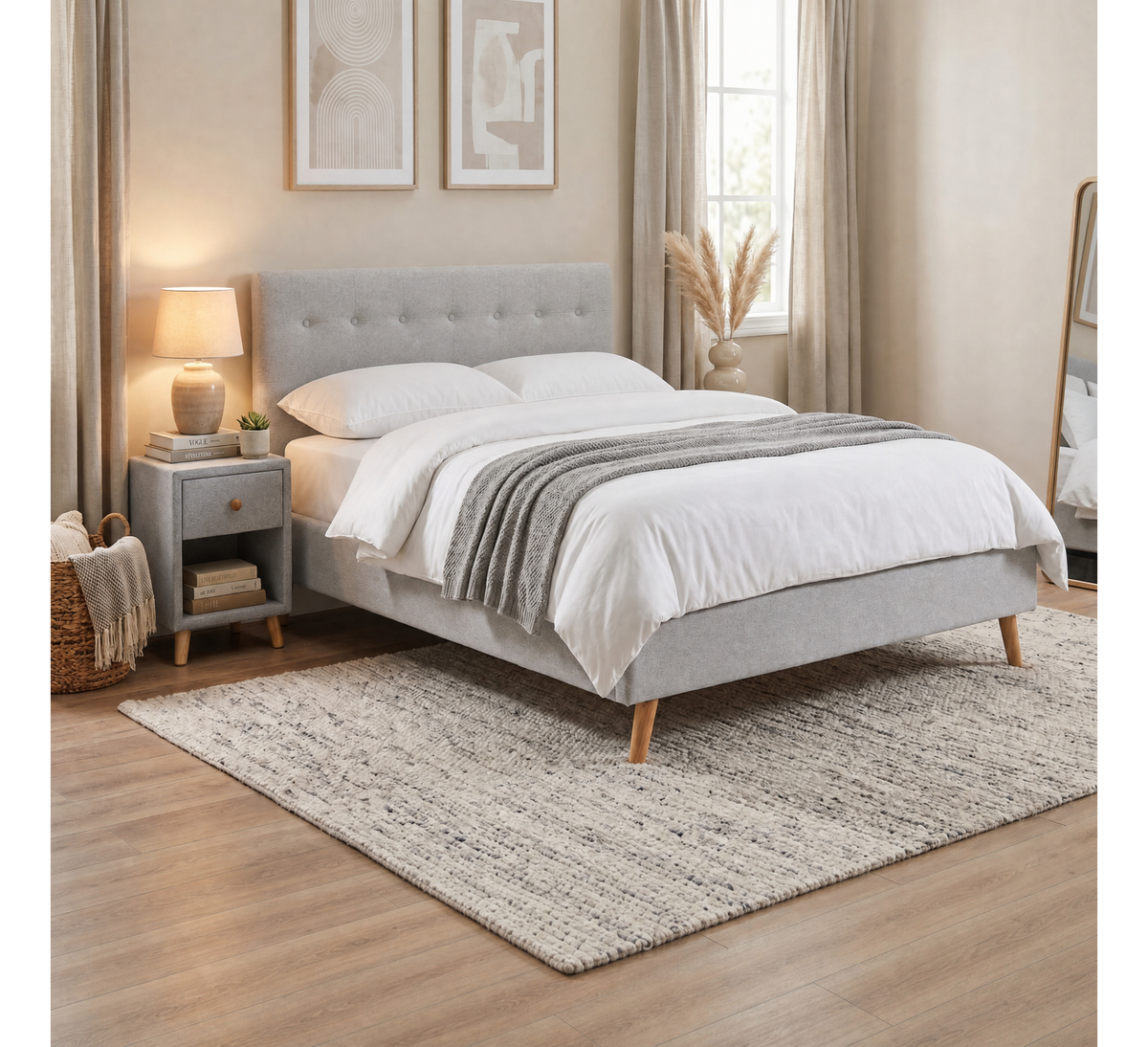 Roscommon Fabric Bed