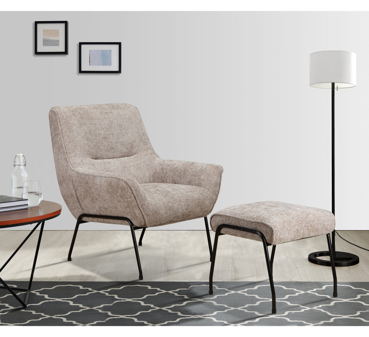 Lindo Chair & Footstool