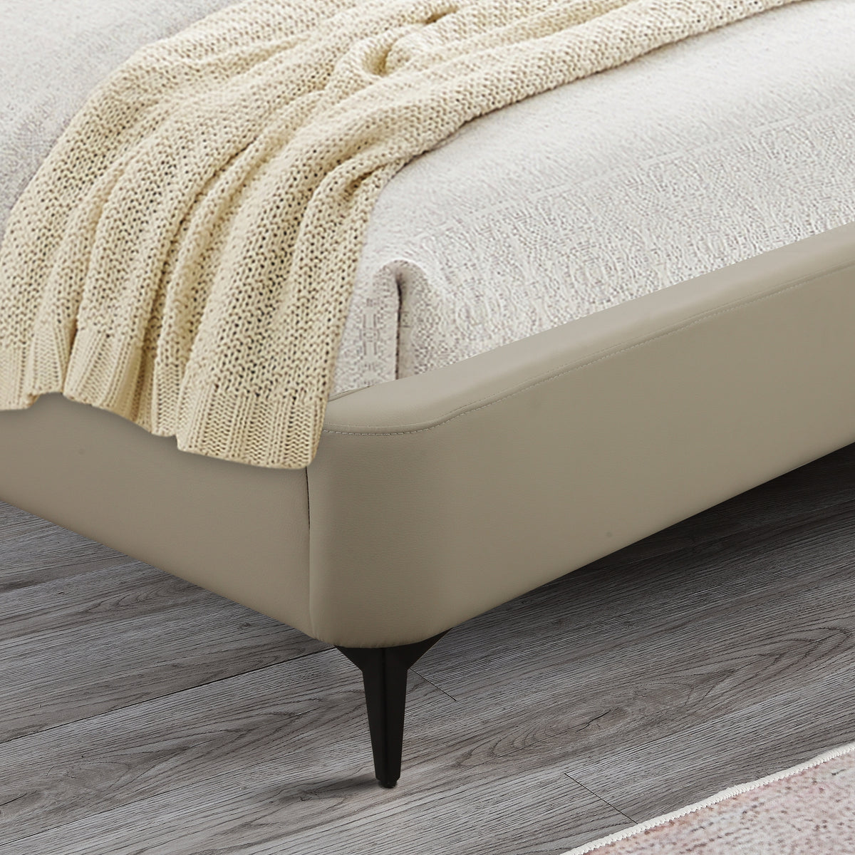 Antrim Faux Leather Bed
