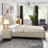 Antrim Faux Leather Bed