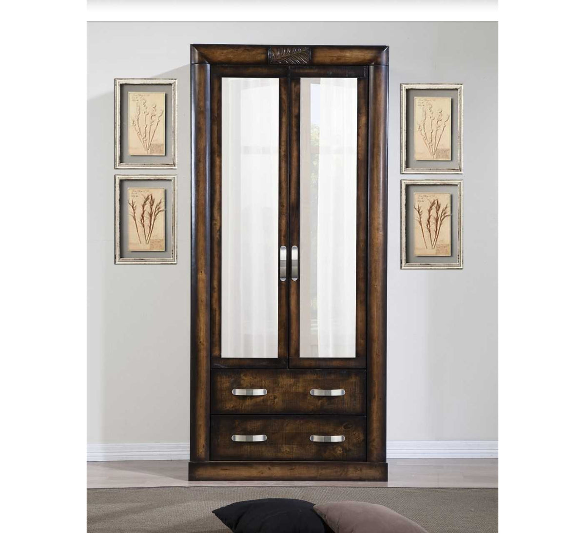 Paris 2-Door Wardrobe