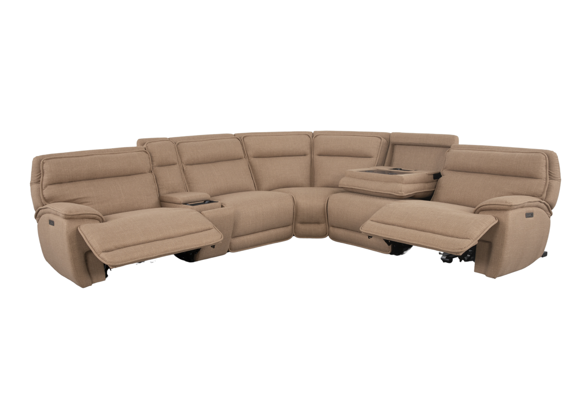 Louise Electric Recliner Corner Sofa