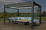 ATHENA 4X3 ALUMINIUM PERGOLA WITH MANUAL LOUVRES