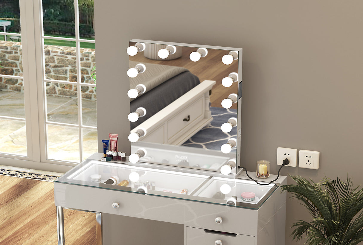 Marilyn Hollywood Vanity Mirror Portrait with Bluetooth 60/80 14 bulb