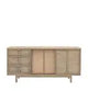 Kyoto 3 Drawer 2 Door Sideboard