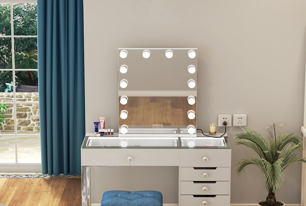 Marilyn Hollywood Vanity Mirror Portrait with Bluetooth 60/80 14 bulb