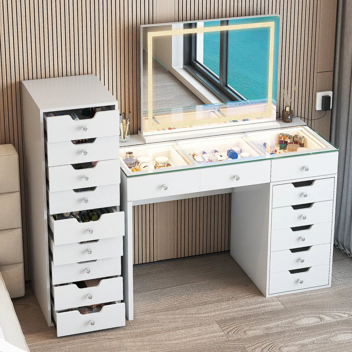 Vanitii Diana 9 Drawer
