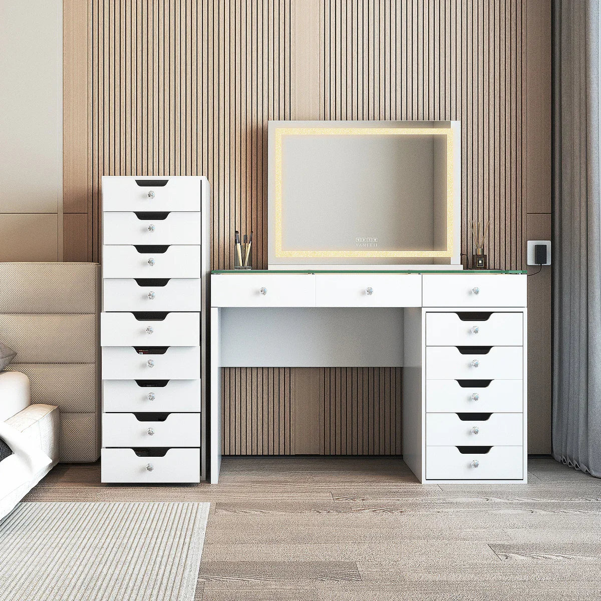 Vanitii Diana 9 Drawer
