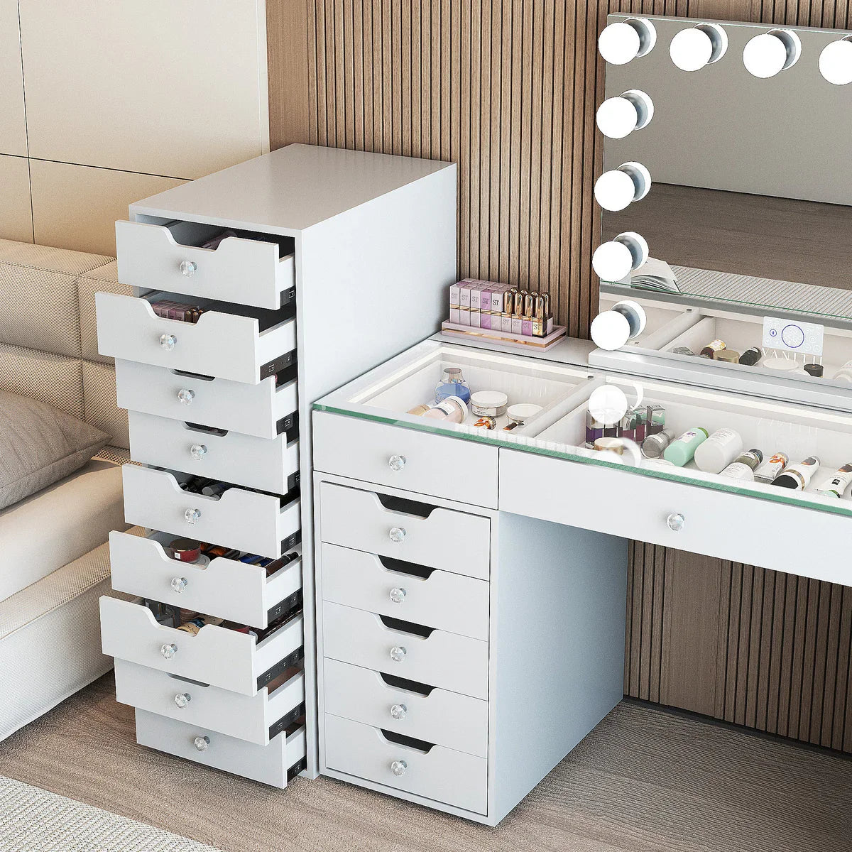 Vanitii Diana 9 Drawer
