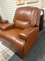 MIAMI LEATHER ELECTRIC RECLINING SUITE 3 and 1