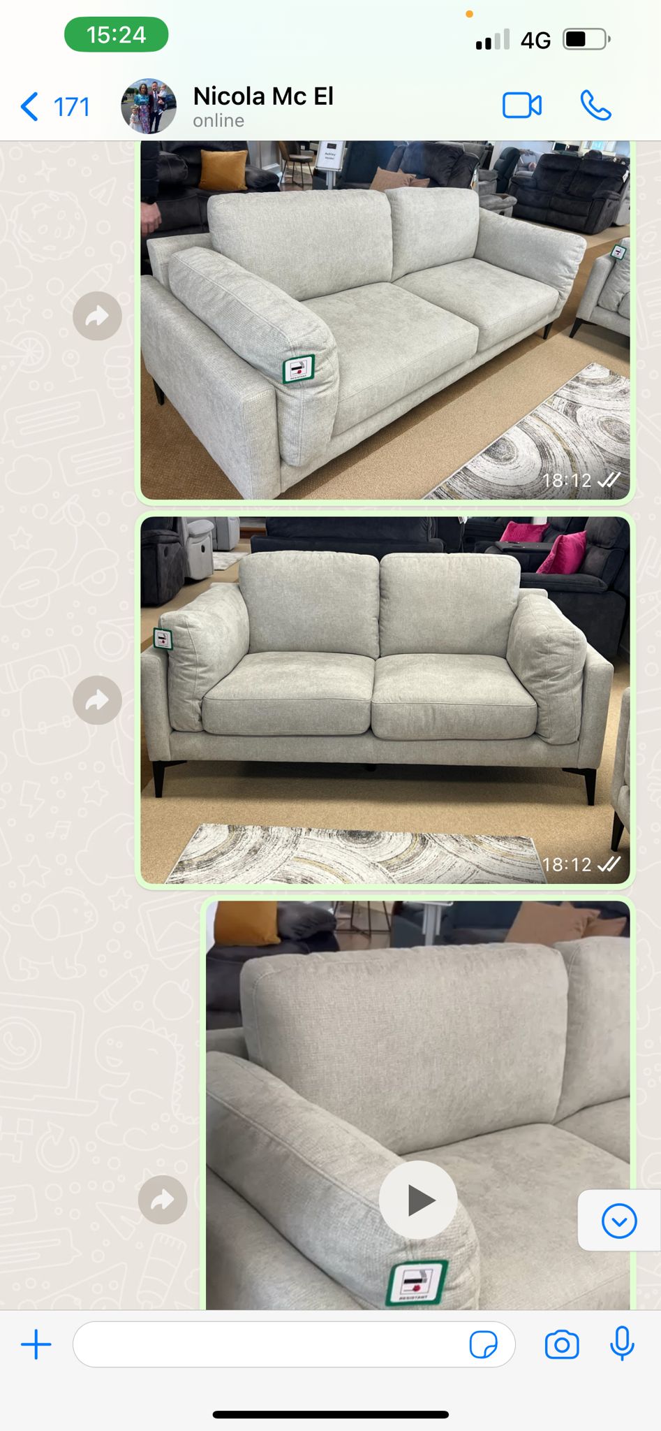 The Verida Suite 3 + 2 + 1  Grey