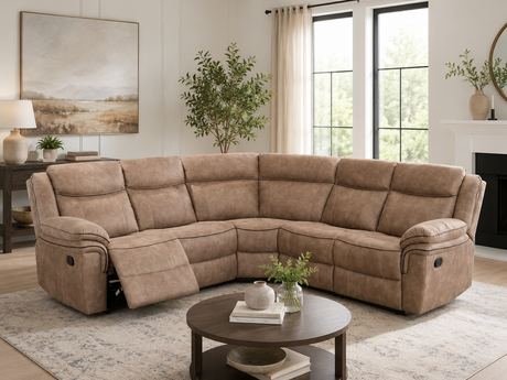 Luca Manual Recliner Sofa