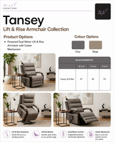 Tansey Dual Motor Lift & Rise Chair