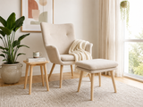 Lennox Occasional Chair & Footstool