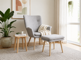 Lennox Occasional Chair & Footstool