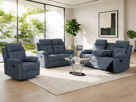 Abbey Manual Recliner Sofa