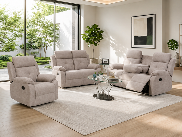 Abbey Manual Recliner Sofa
