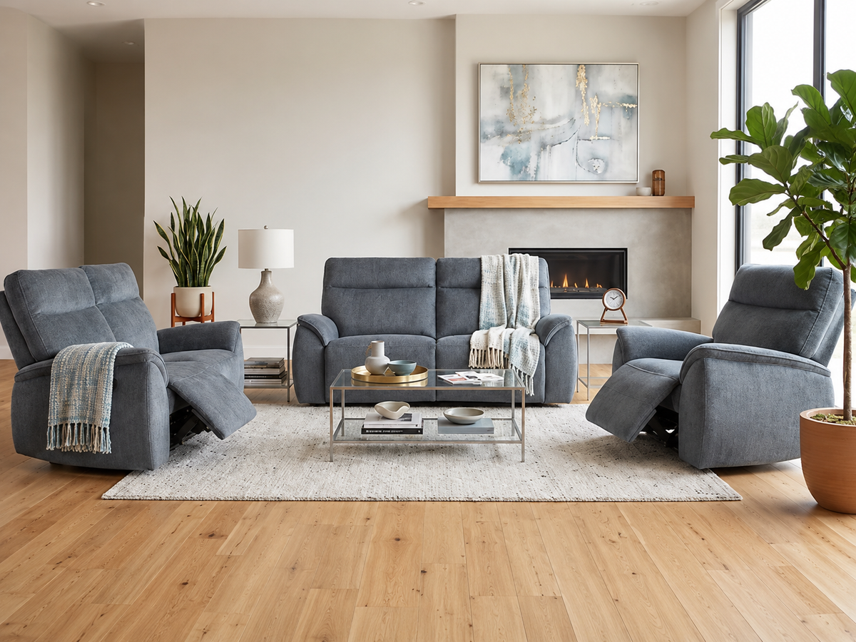 Astrid Manual Recliner Sofa
