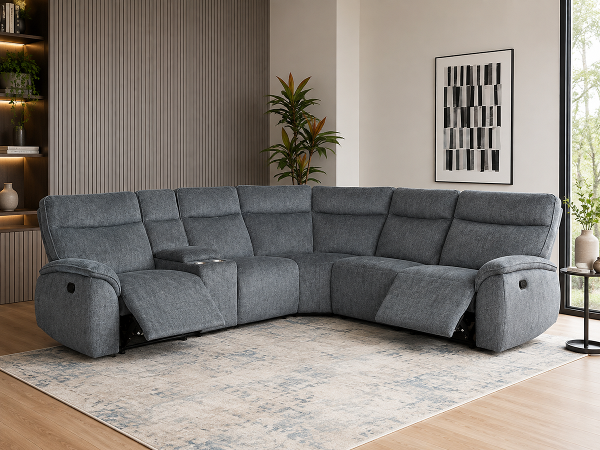 Astrid Manual Recliner Sofa