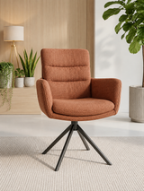 Carly 360° Swivel Dining Chair