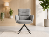 Carly 360° Swivel Dining Chair