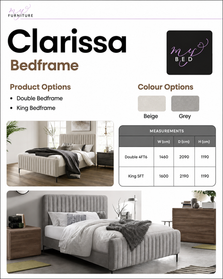 Clarissa Bed Frame