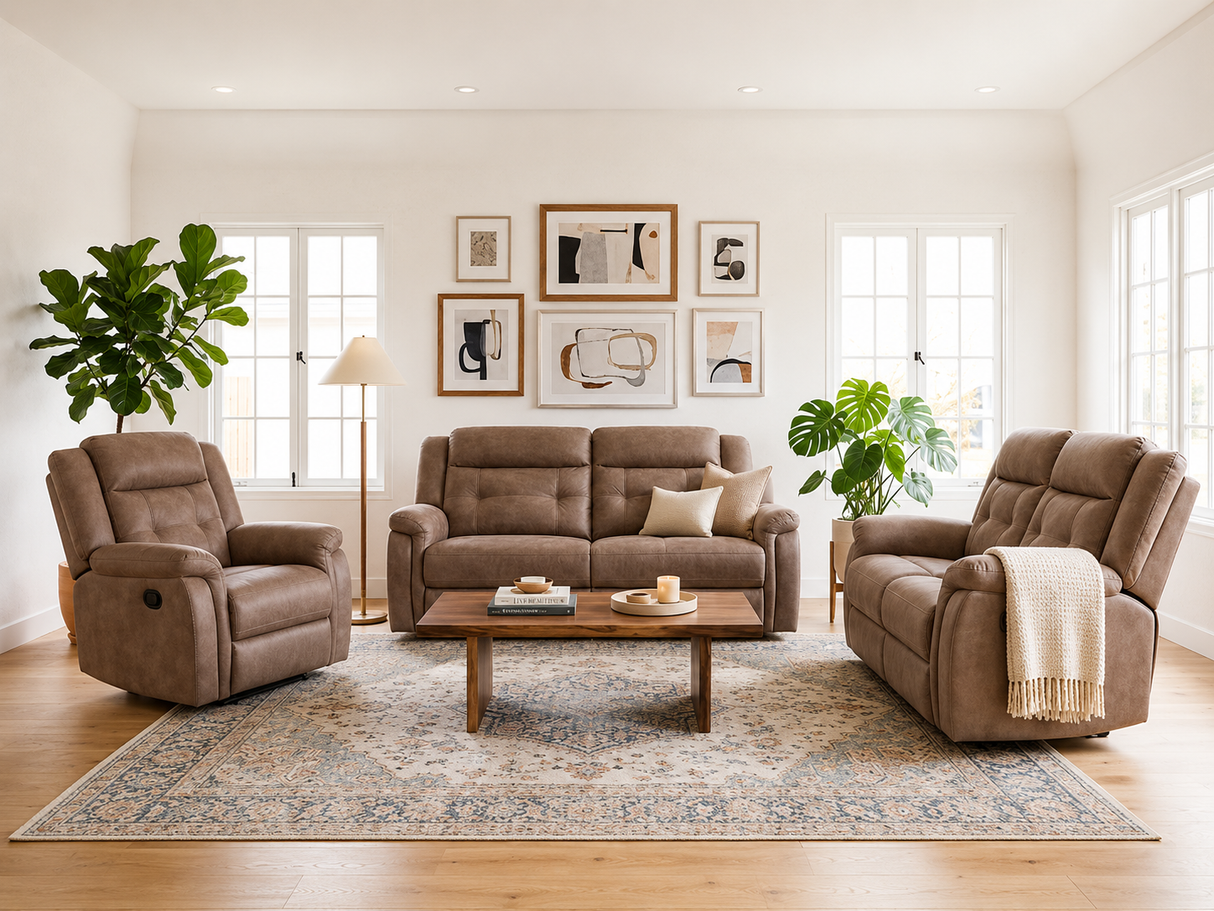 Hayden Manual Recliner Sofa