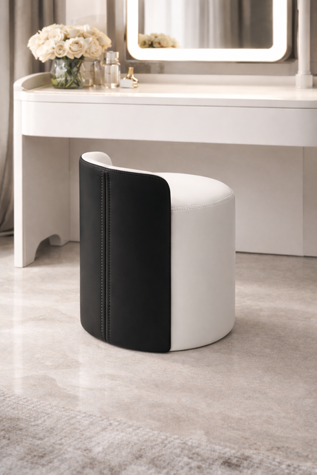 Glam Swivel Vanity Stool