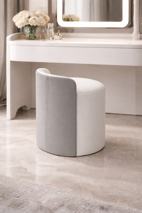 Glam Swivel Vanity Stool