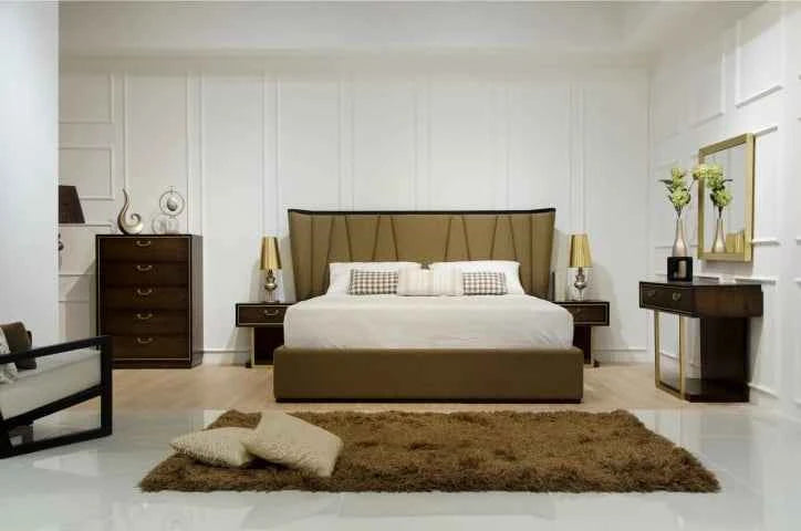 Super king upholstered bed Northern Ireland modern bedroom furniture store ni
