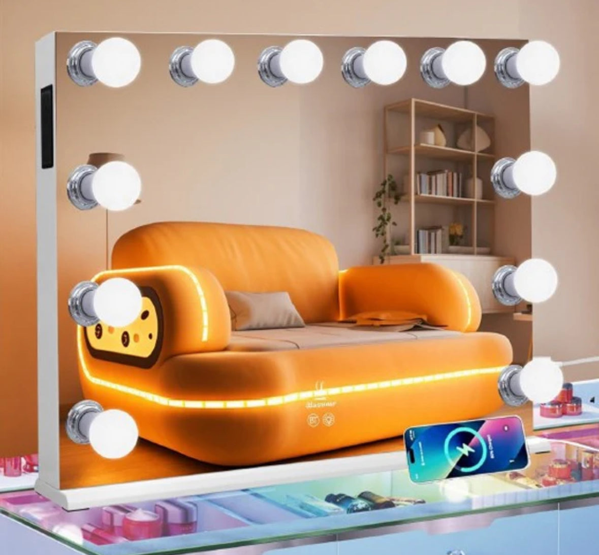 Glam Landscape Mirror
