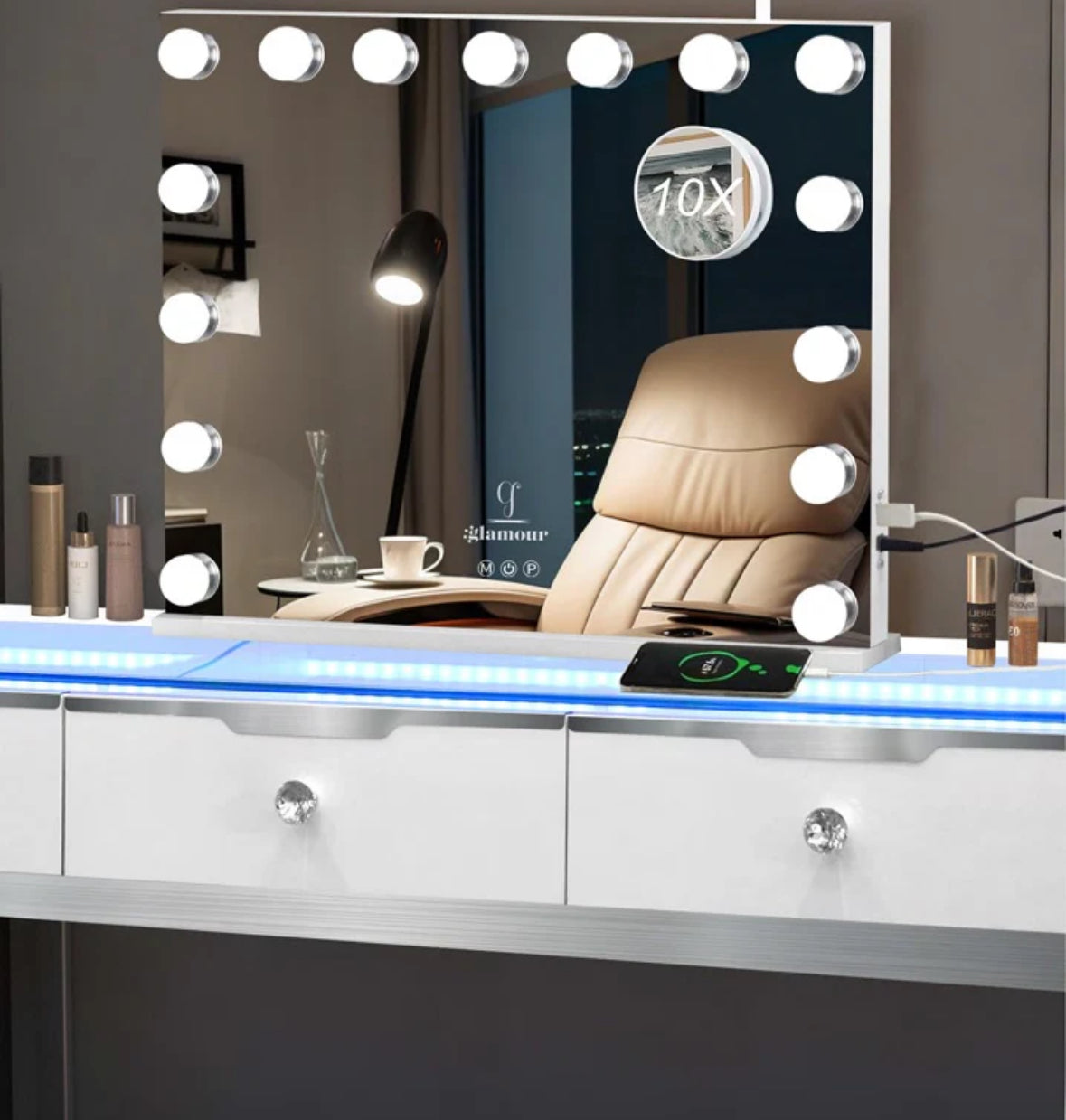 Glow Luminex 15 Mirror