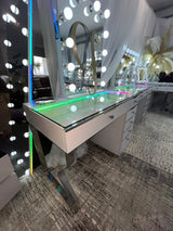 Glam 6 Drawer Vanity Dresser