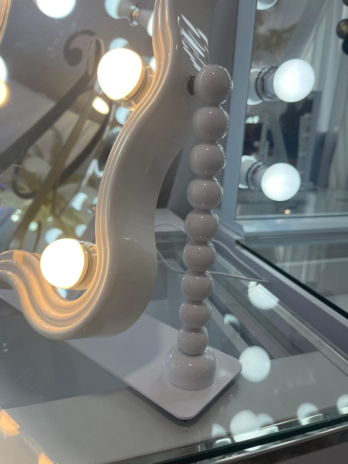 Glow Wave 7 Mirror