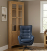 Orbit Leather Luxury Swivel Chair