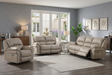Farnham Ultra Electric Reclining Stone suite available at the furniture store ni