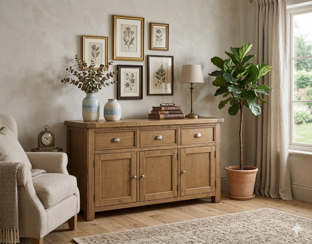 Hardwick Large 3-Door Sideboard