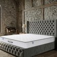 Honey B 2000 pocket sprung mattress shown in a box, highlighting its convenient delivery and premium construction at the