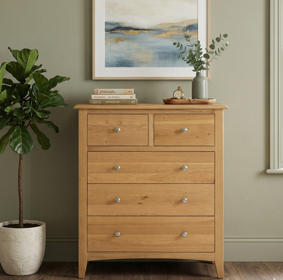 Kilkenny Oak 2 Over 3 Chest
