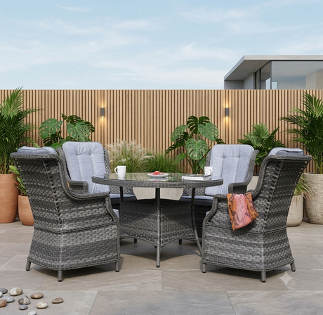 Amalfi 5 piece set, rattan set at the furniture store ni.