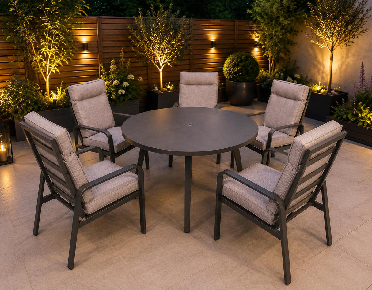 Barcelona 6 Seater Reclining Lounge
