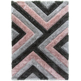 Luxus Cascade 3D Shaggy Rug