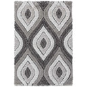 Luxus Teardrop 3D Shaggy Rug