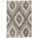 Luxus Teardrop 3D Shaggy Rug