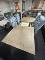 Shop display Marilyn Beige Extendable Dining Table (Seat 6-8)